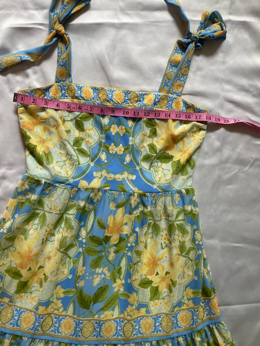 Flying Tomato GOLDEN HOUR BLOOM WOVEN MAXI DRESS - Picture 8 of 12